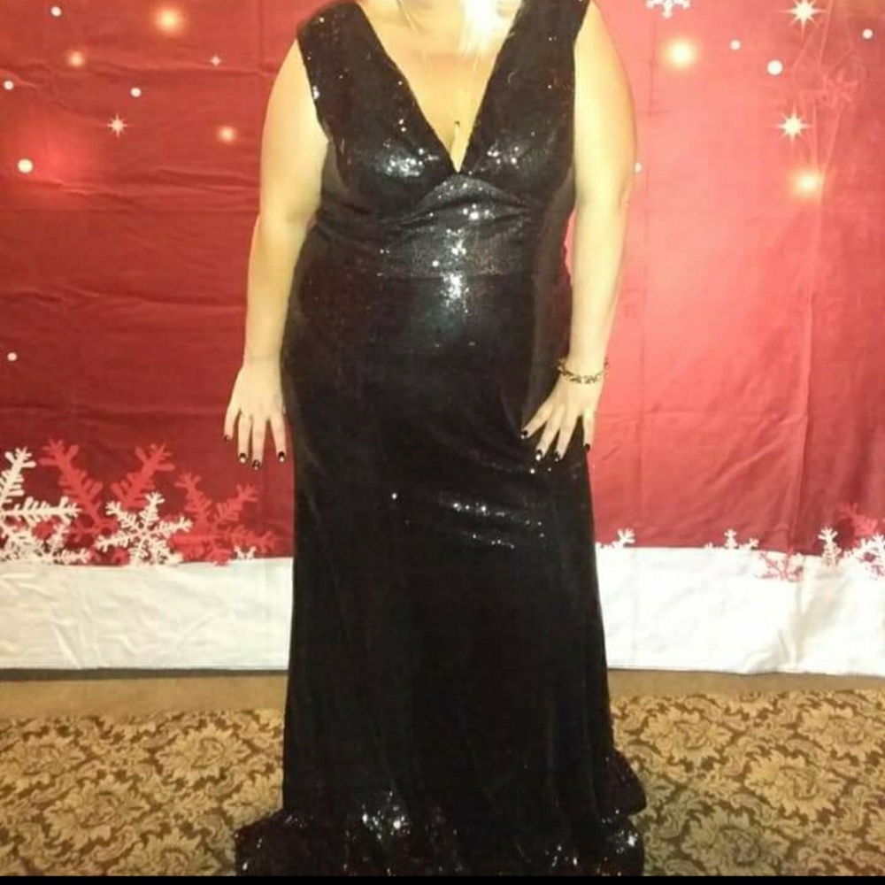 Beautiful sequence gown